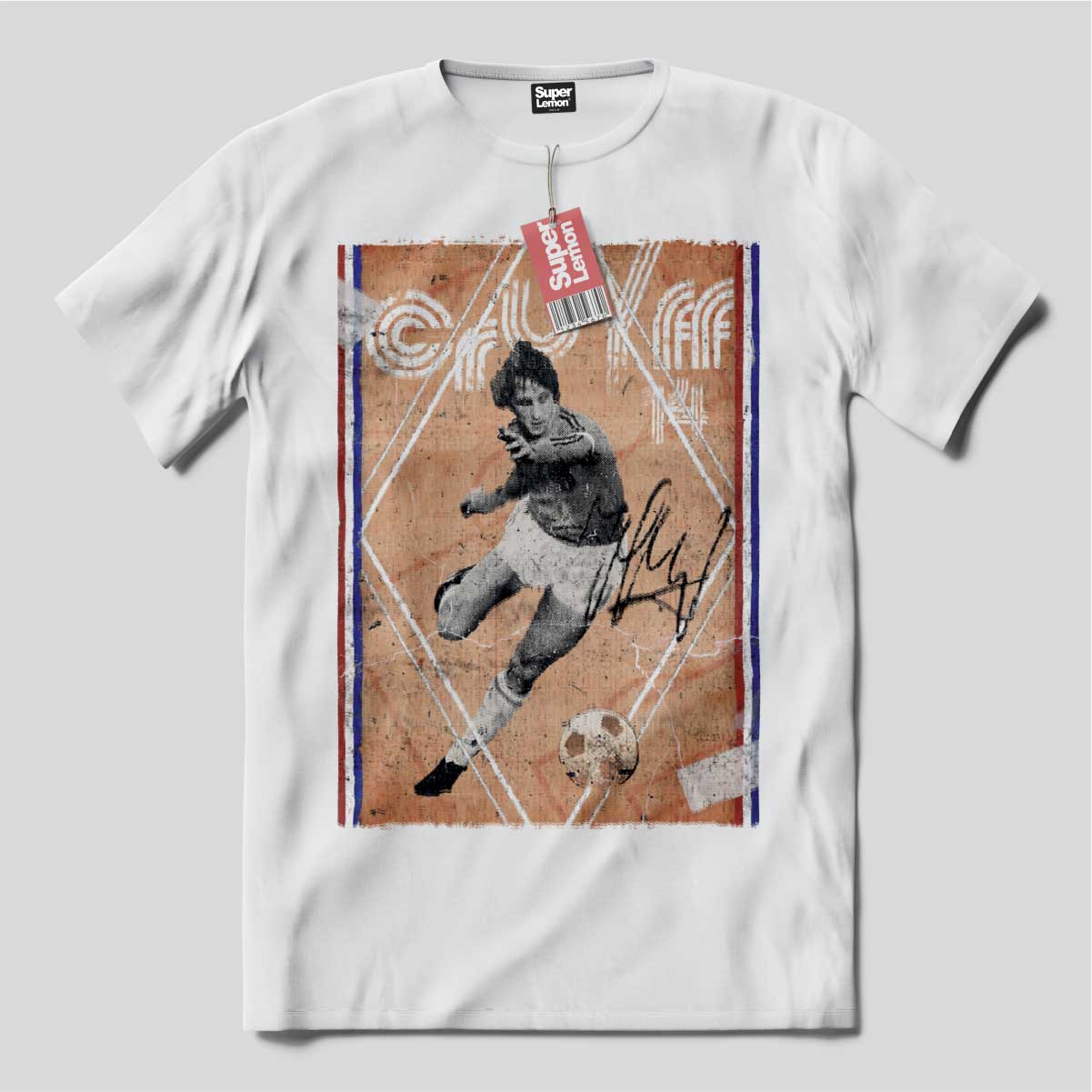 caridad El cuarto sobras Camiseta Johan Cruyff homenaje – Superlemonbrand